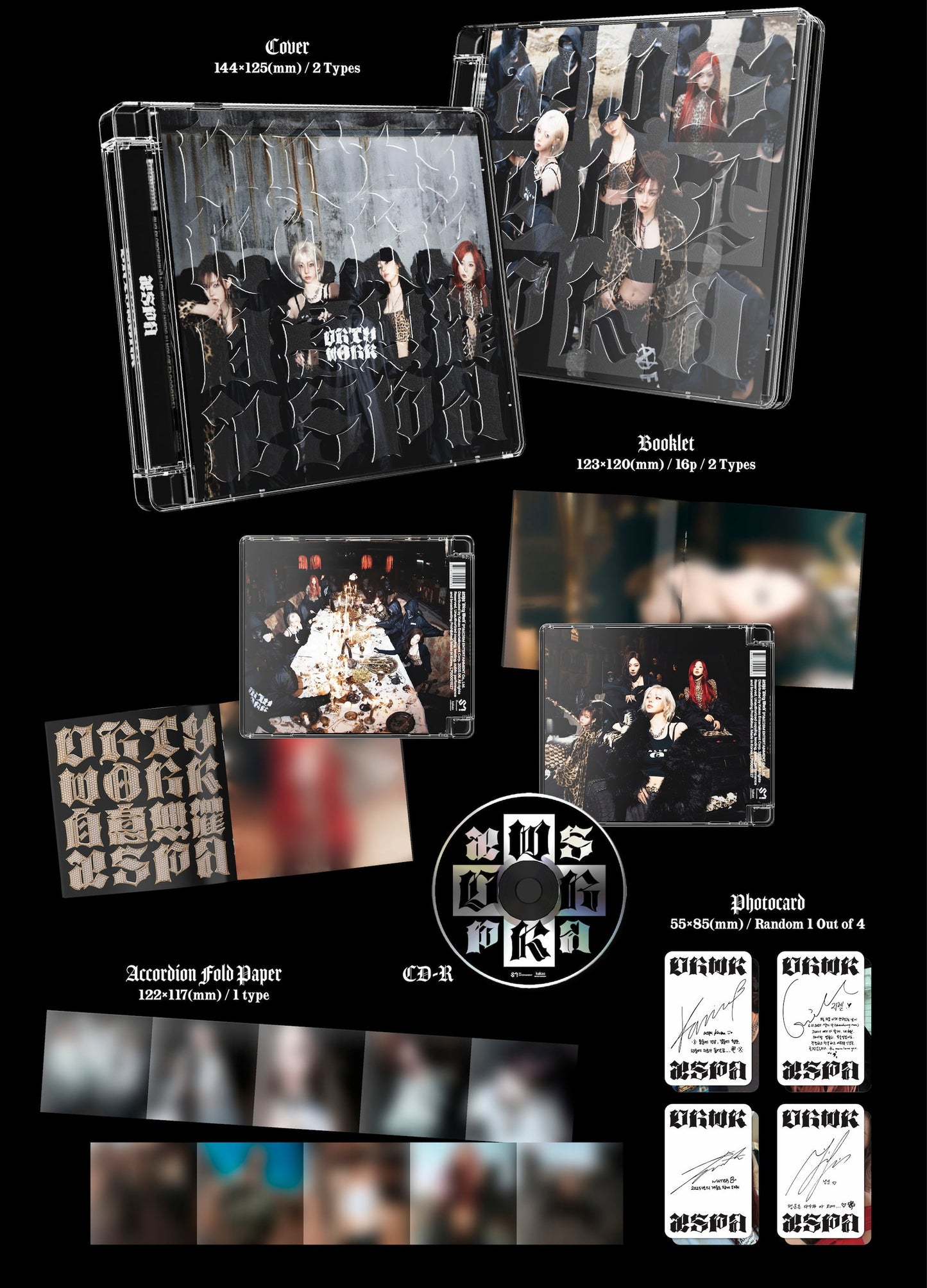 AESPA - Single "Dirty Work" (Dirty Code Ver.)