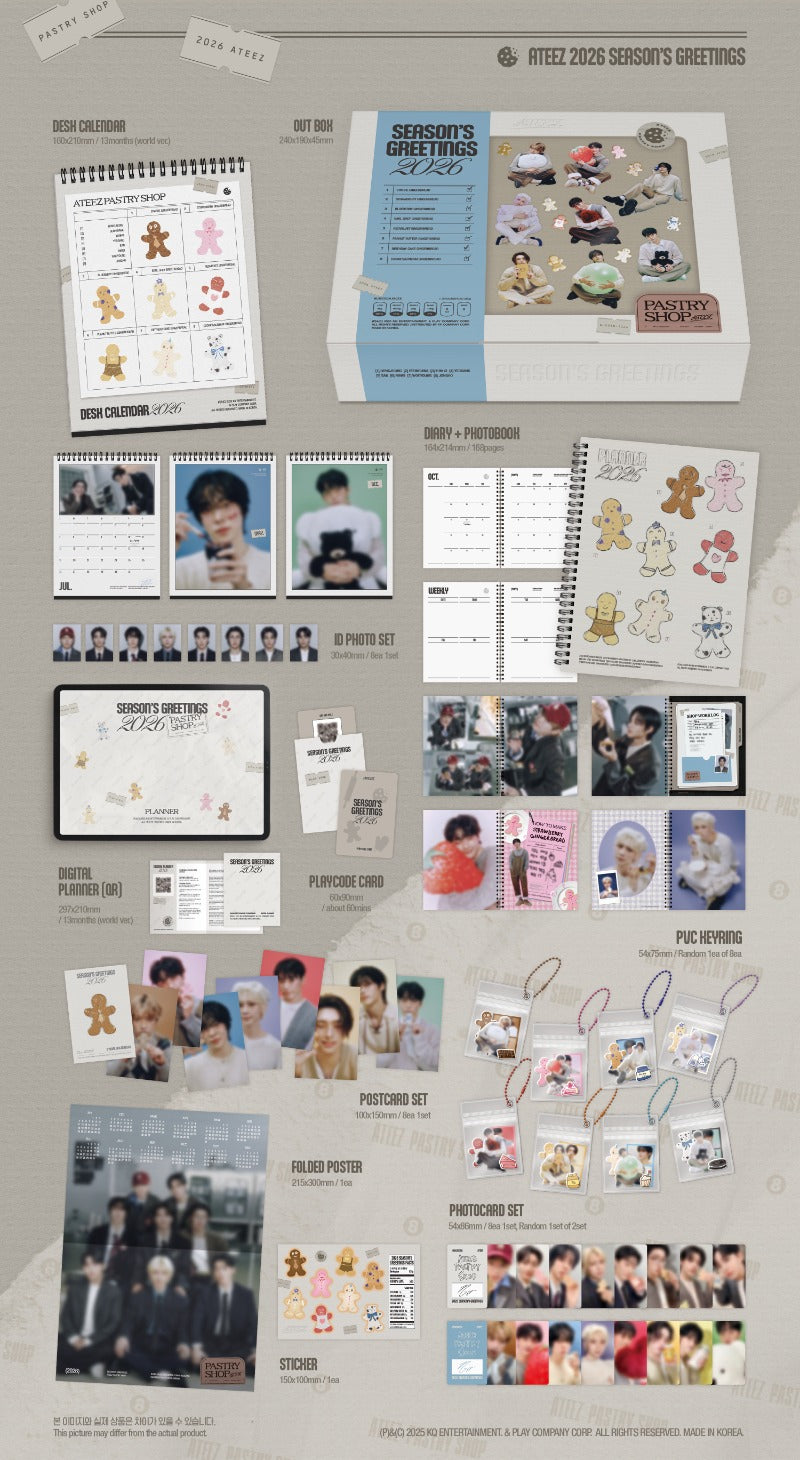 ATEEZ - 2026 SEASON'S GREETINGS