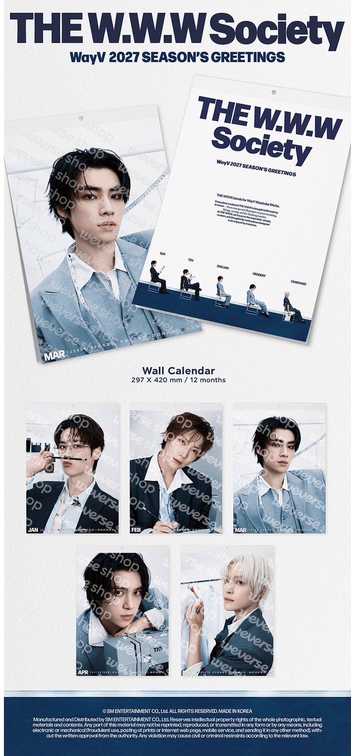 WayV 2027 SEASON'S GREETINGS