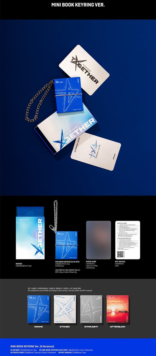 TXT - THE STAR CHAPTER : TOGETHER (Mini Book Keyring Ver.) - DalkomHarmony