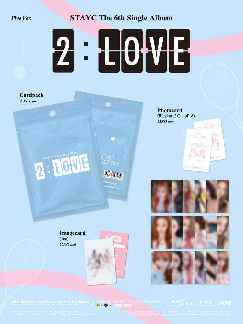 STAYC 6th Single [2:LOVE] (PLVE Ver.)