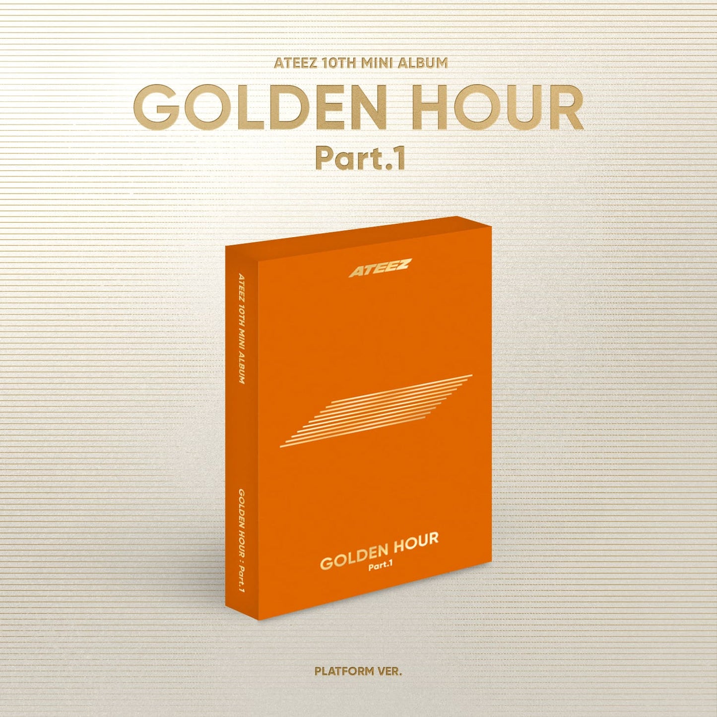 ATEEZ 10th Mini Album [GOLDEN HOUR : Part.1] (Platform Ver.)