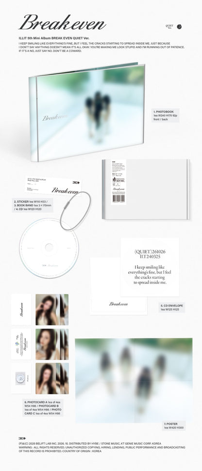 ILLIT 5th Mini Album [BREAK EVEN]