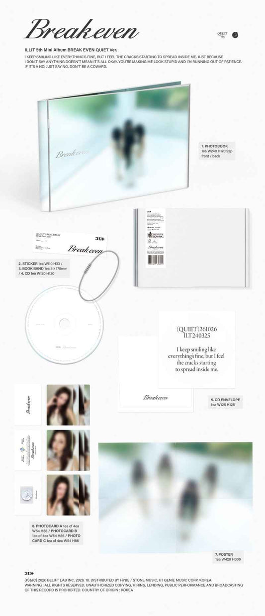 ILLIT 5th Mini Album [BREAK EVEN]