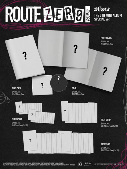 xikers 7th Mini Album [ROUTE ZERO : The ORA] (Special ver.) - DalkomHarmony