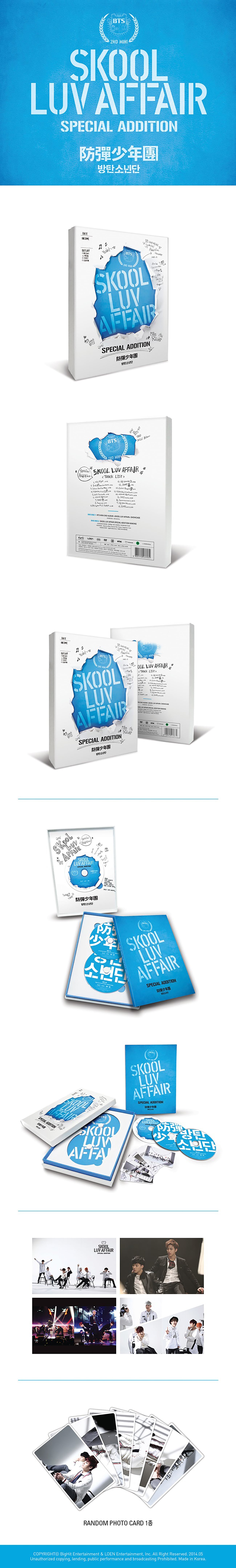 BTS Repackage [Skool Luv Affair Special Addition] (Reissue) - DalkomHarmony
