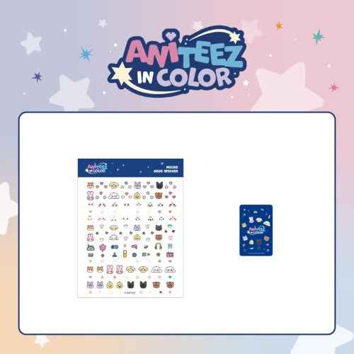 ATEEZ MD [ANITEEZ IN COLOR] MICRO DECO STICKER
