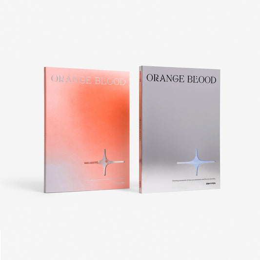ENHYPEN 5th Mini Album [ORANGE BLOOD] (KSANA Ver. / KALPA Ver.) (Random Ver.) - DalkomHarmony