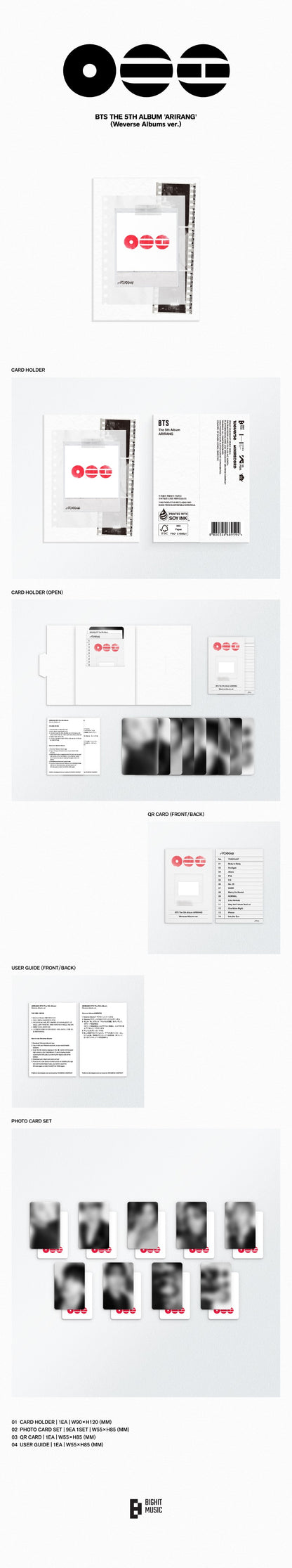 BTS 5th Full Album [ARIRANG] (Weverse Albums ver.) - DalkomHarmony