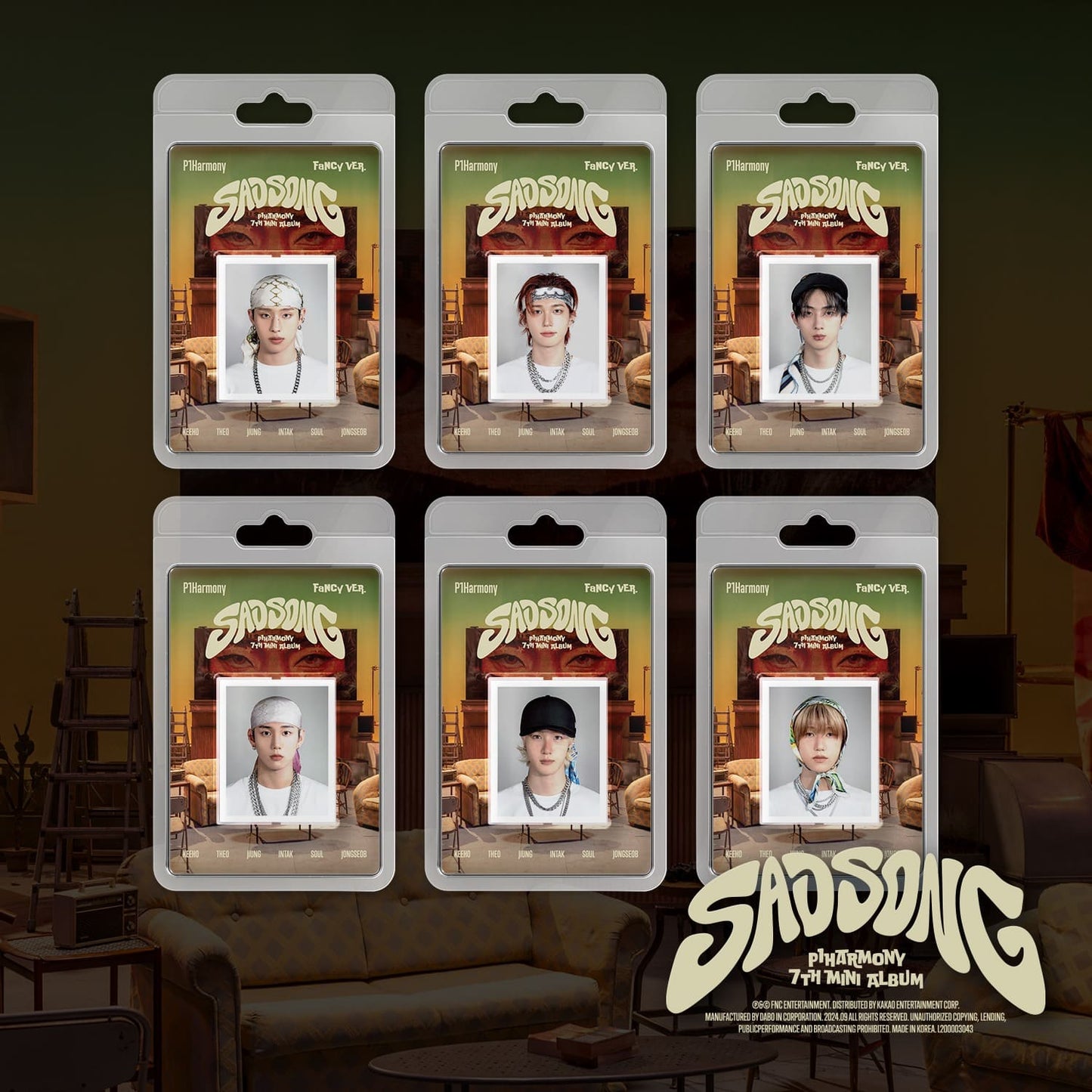 P1Harmony 7th Mini Album [SAD SONG] (PLVE Ver.) - DalkomHarmony