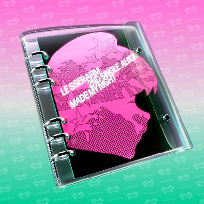 LE SSERAFIM [WEVERSE GIFT] 2nd Single Album [Made My Night] (CHEMICAL NIGHT Ver.)