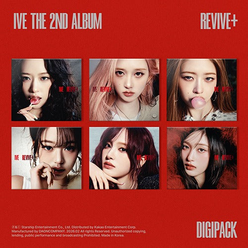 IVE 2nd Album [REVIVE+] (Digipack Ver.) (Limited) - DalkomHarmony