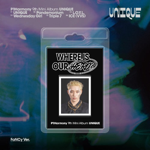 P1Harmony 9th Mini Album [UNIQUE](FaNCy Ver.) | Random