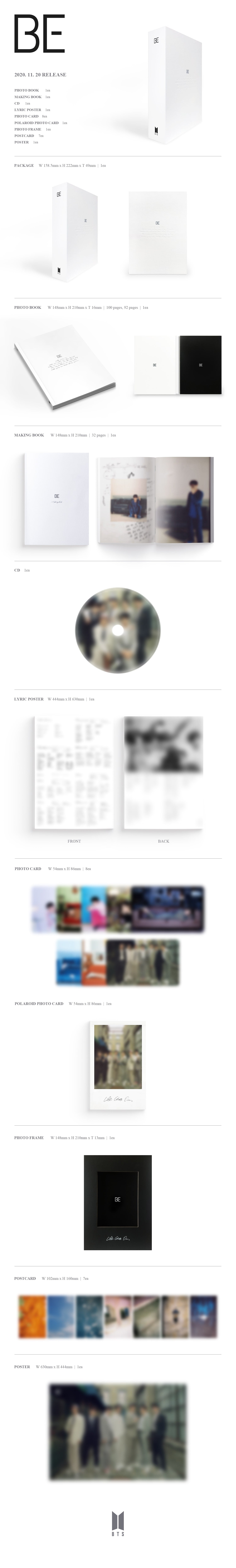 BTS Special Album [BE] (Deluxe Edition) - DalkomHarmony
