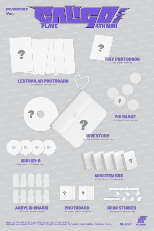 PLAVE 4th Mini Album [Caligo Pt.2] (INVENTORY Ver.)