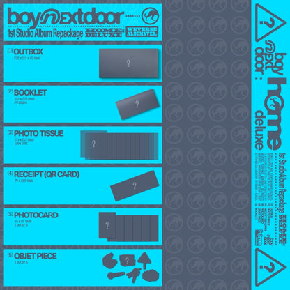 BOYNEXTDOOR 1st Studio Album Repackage [HOME : DELUXE] (Weverse Ablums Ver.)
