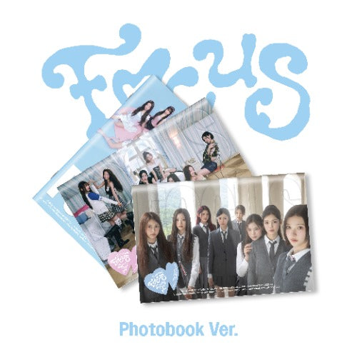 Hearts2Hearts 1st Mini Album [FOCUS] (Photobook Ver.) | Random