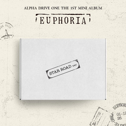 ALPHA DRIVE ONE 1st Mini Album [EUPHORIA] (STAR ROAD Ver.)