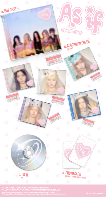 ifeye 3rd EP Album [As if] (Jewel Ver.) | Random