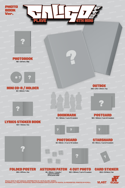 PLAVE 4th Mini Album [Caligo Pt.2] (PHOTOBOOK Ver.)