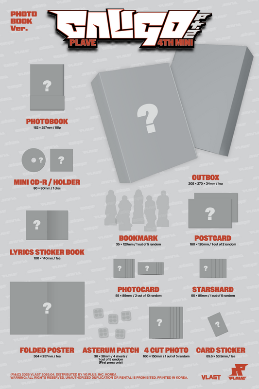 PLAVE 4th Mini Album [Caligo Pt.2] (PHOTOBOOK Ver.)