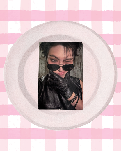 Official ATEEZ Mingi Photocard  Fix Off [Aladin POB]