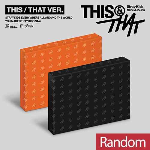 Stray Kids [Aladin Gift] 10th Mini Album [THIS & THAT] [RANDOM]