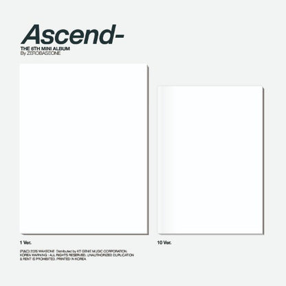 ZEROBASEONE 6th Mini Album [Ascend-] (Photobook Ver.) (1 Ver. & 10 Ver.) - DalkomHarmony