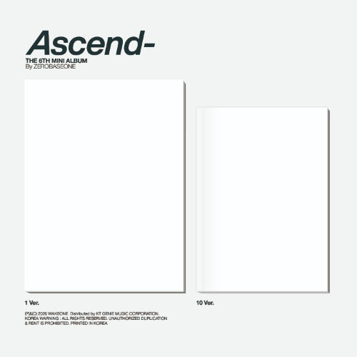 ZEROBASEONE 6th Mini Album [Ascend-] (Photobook Ver.) (1 Ver. & 10 Ver.) - DalkomHarmony