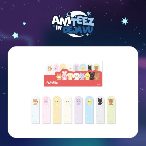 ATEEZ MD [ANITEEZ IN DAJA VU] INDEX STICKY MEMO SET