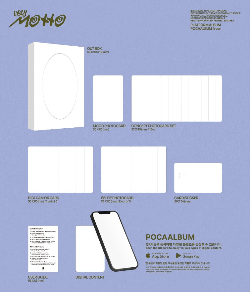 ITZY 12th Mini Album [Motto] (POCAALBUM Ver.) - DalkomHarmony