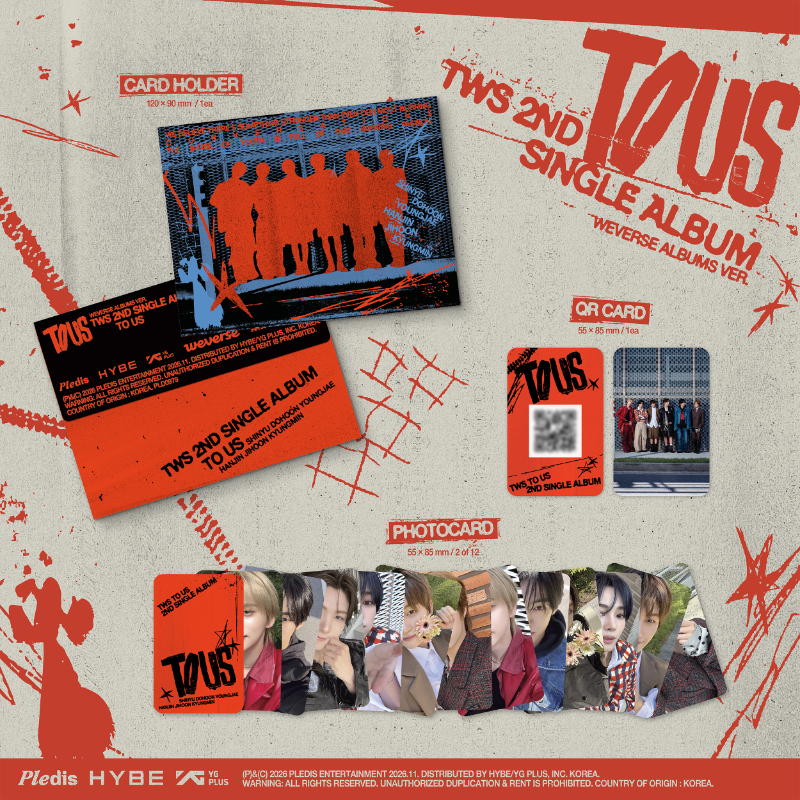 TWS 2nd Single Album [TO US] (Weverse Albums ver.)