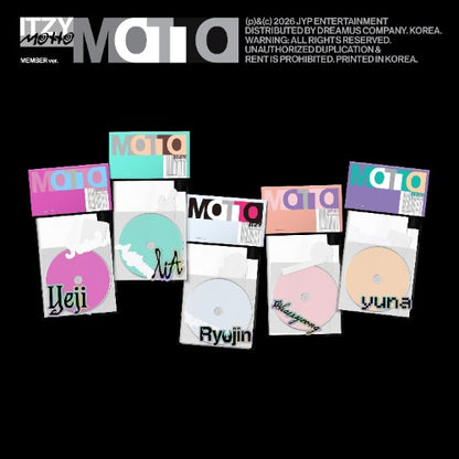 ITZY 12th Mini Album [Motto] (MEMBER Ver.) - DalkomHarmony