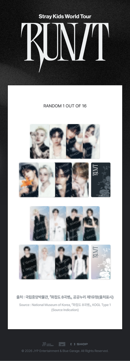 Stray Kids MD [RUN IT] SPECIAL TRADING CARD