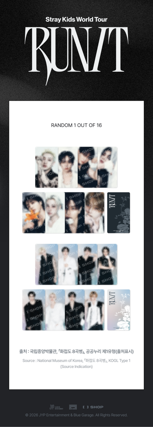 Stray Kids MD [RUN IT] SPECIAL TRADING CARD