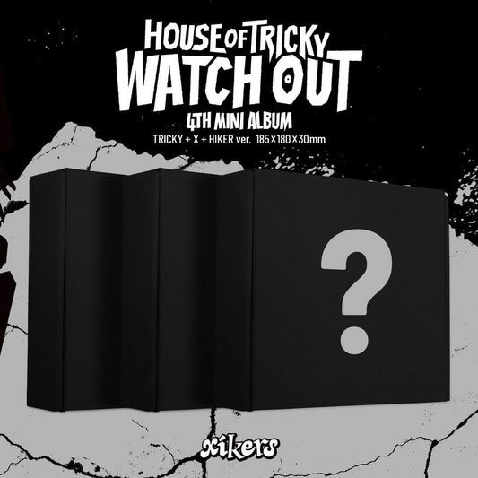 xikers 4th Mini Album [HOUSE OF TRICKY : WATCH OUT] (TRICKY Ver. / X Ver. / HIKER Ver.) (Special Gift : Photocard 1 ea)