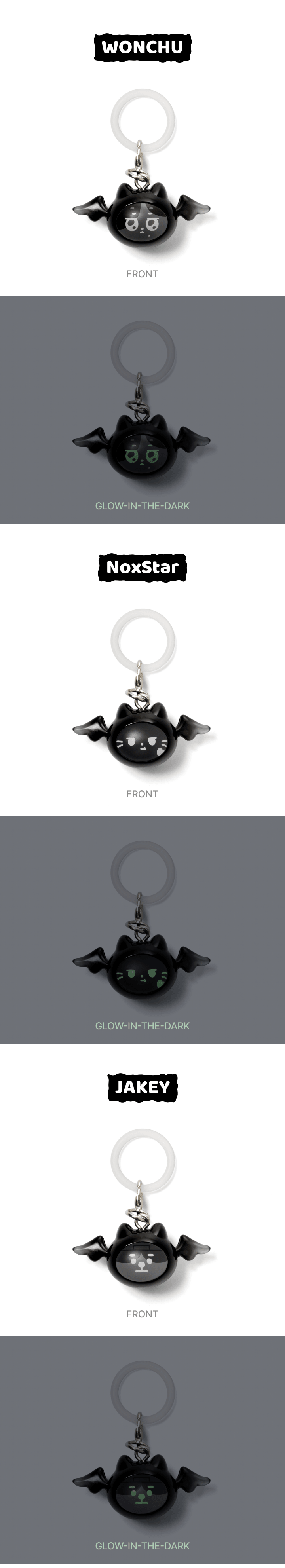ENHYPEN MD [SPOOKY ENCHIN] Lucky Draw (Mini Keyring)