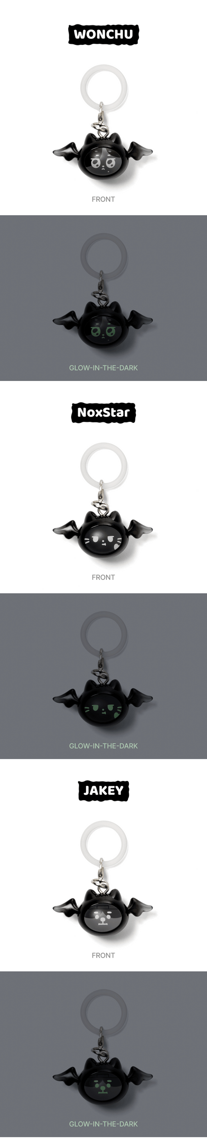 ENHYPEN MD [SPOOKY ENCHIN] Lucky Draw (Mini Keyring)