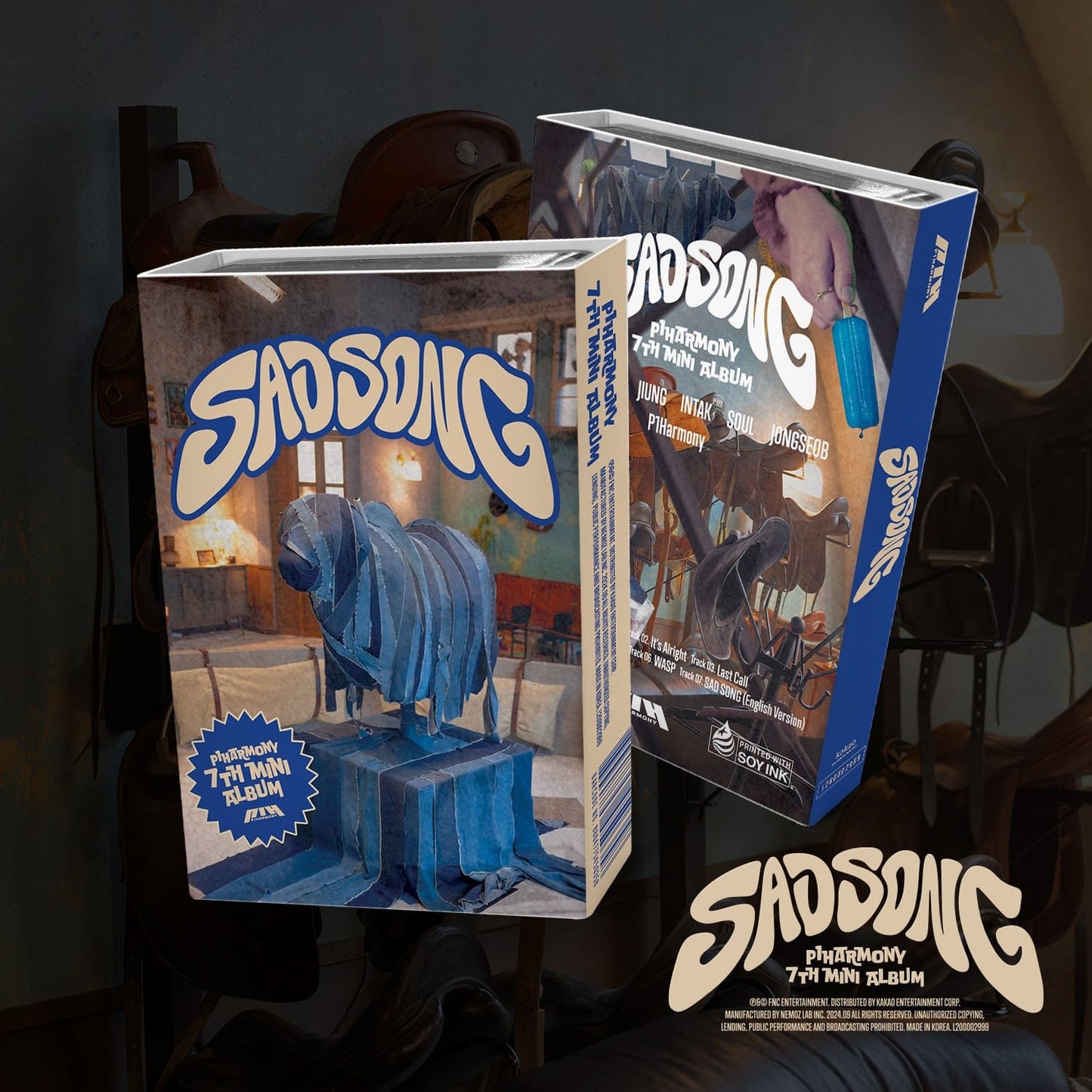 P1Harmony 7th Mini Album [SAD SONG] (NEMO Ver.) - DalkomHarmony