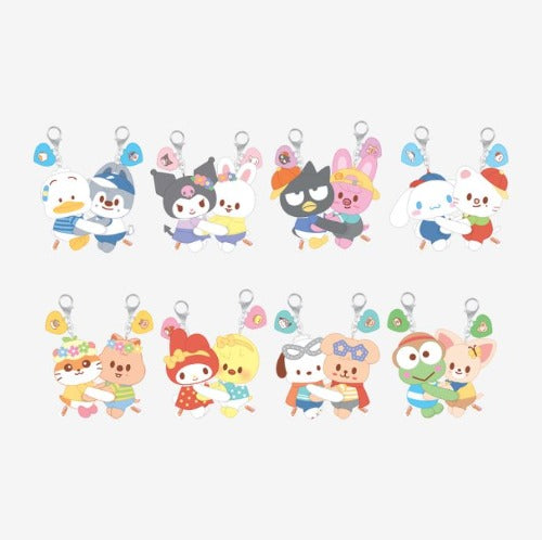 SKZOO X SANRIO CHARACTERS MD [SKZOO X SANRIO CHARACTERS] HUG PLUSH KEYRING - DalkomHarmony