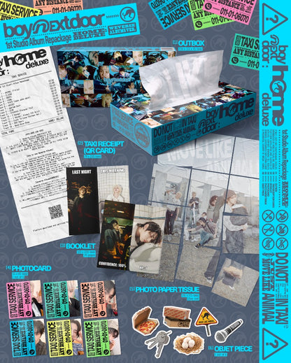 BOYNEXTDOOR 1st Studio Album Repackage [HOME : DELUXE] (Weverse Ablums Ver.) - DalkomHarmony