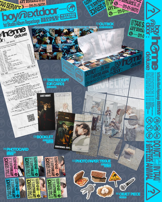 BOYNEXTDOOR 1st Studio Album Repackage [HOME : DELUXE] (Weverse Ablums Ver.) - DalkomHarmony