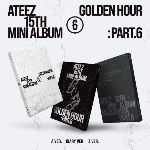 ATEEZ [TOKTOQ GIFT] 15TH MINI ALBUM [GOLDEN HOUR : Part.6] - DalkomHarmony