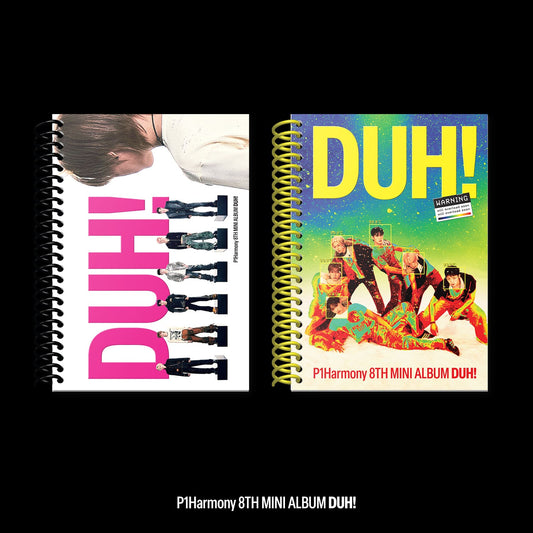 P1Harmony 8th Mini Album [DUH!] (D Ver. / U Ver.) (Random Ver.) - DalkomHarmony