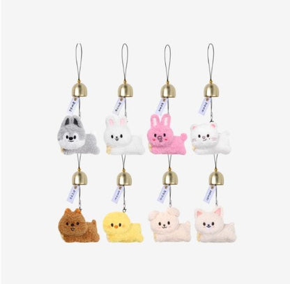 Stray Kids MD [RUN IT] SKZOO PLUSH DOOR BELL KEYRING