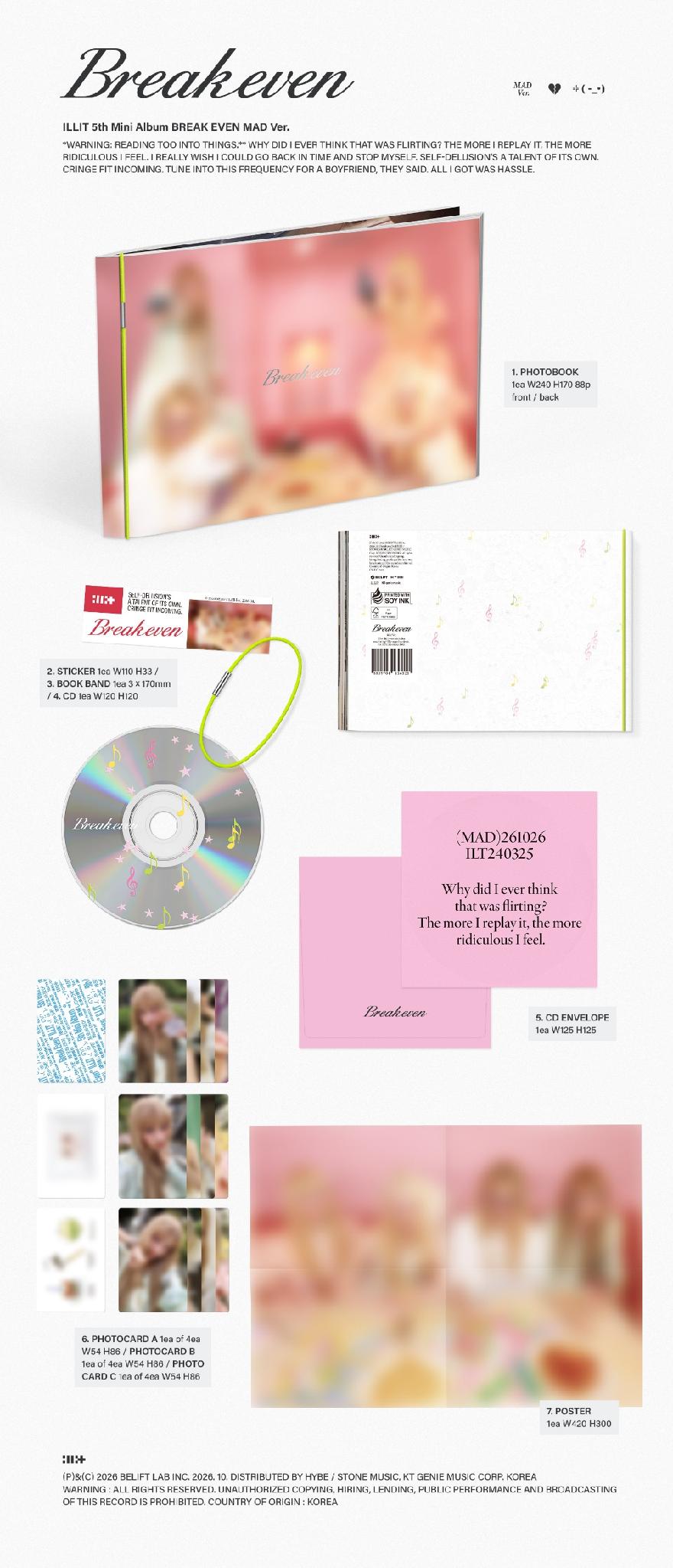 ILLIT 5th Mini Album [BREAK EVEN]