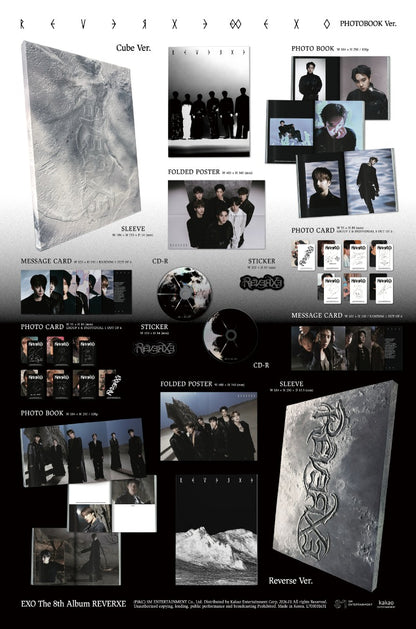 EXO 8th Full Album [REVERXE] (PHOTOBOOK Ver.) - DalkomHarmony