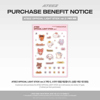 ATEEZ OFFICIAL LIGHT STICK ver.3