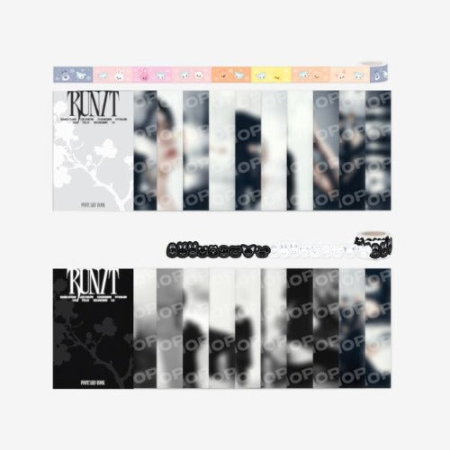Stray Kids MD [RUN IT] POSTCARD BOOK & ROLL STICKER SET