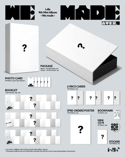 i-dle 9th Mini Album [We made] (A Ver.)